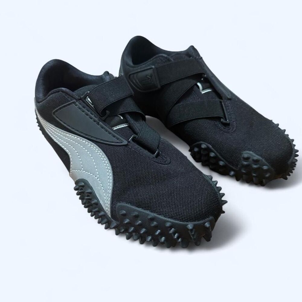 PUMA Mostro OG Sneakers Black Silver Women's 6.5 NWOT